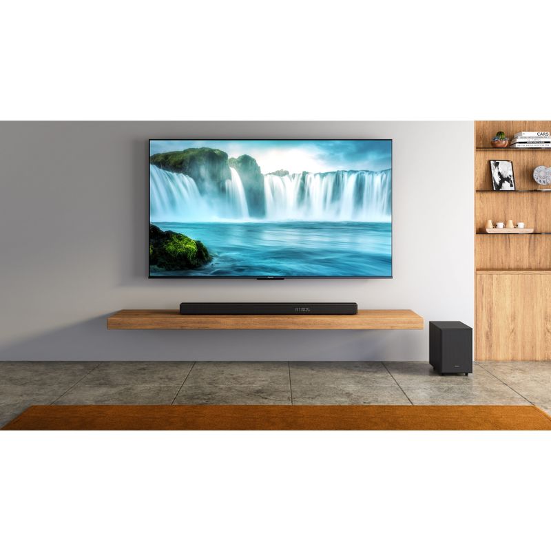 Hisense - 3.1.2 CH AX Series Dolby ATMOS Soundbar with Wireless Subwoofer - Black
