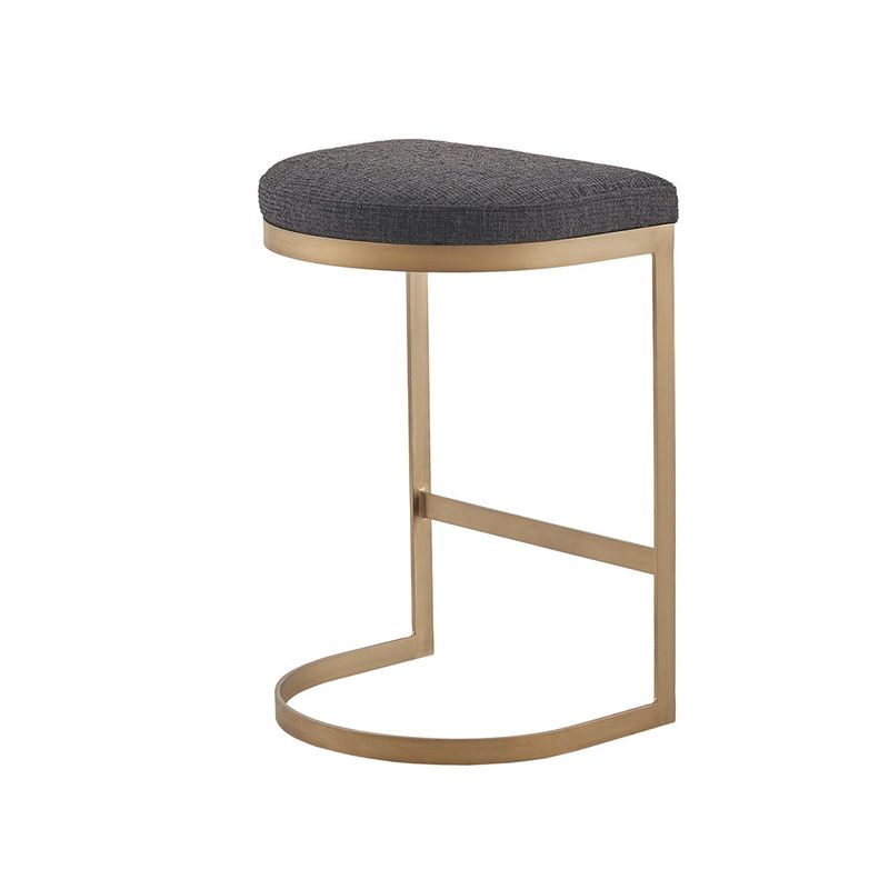 Rylee Charcoal/Antique Gold Counter Stool
