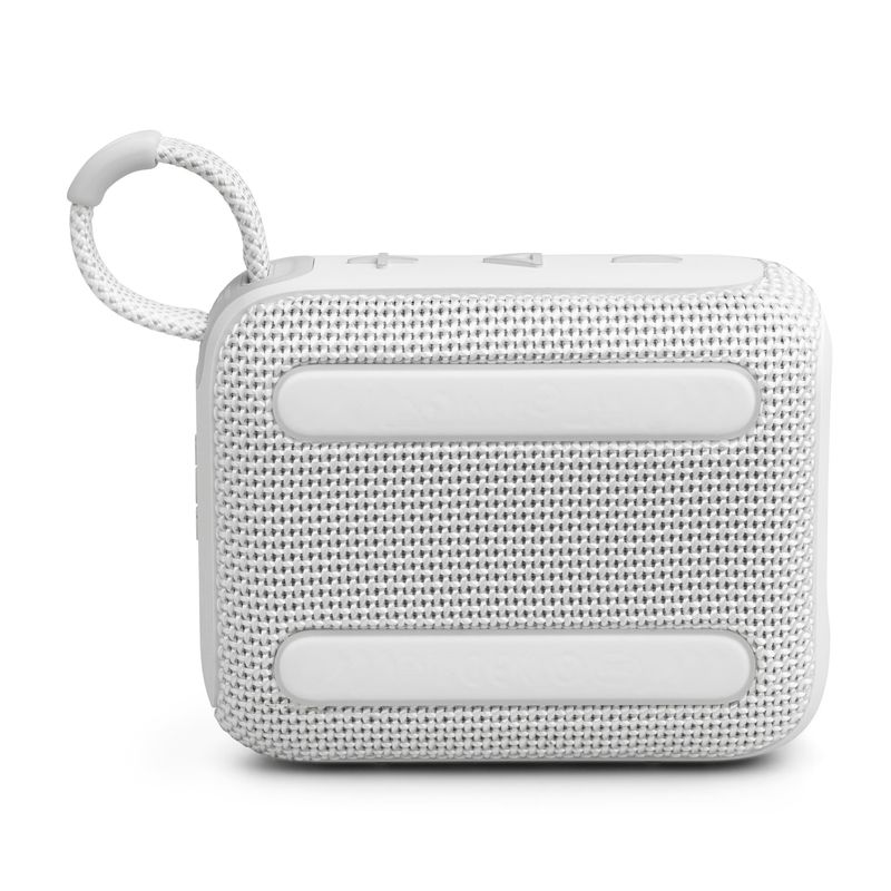 JBL - Go 4 Portable Bluetooth Speaker - White