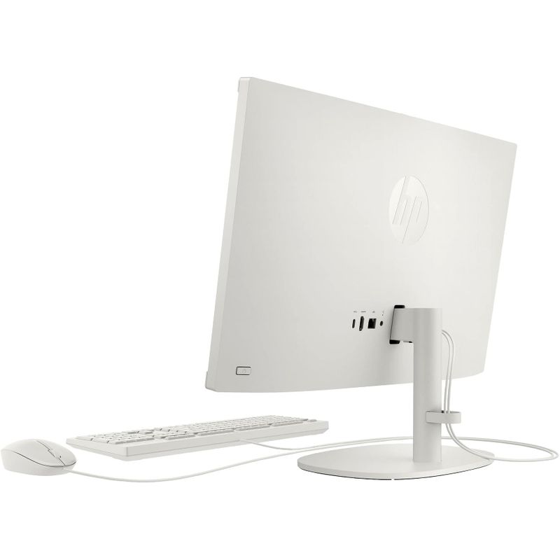 HP - 21.5" Full HD All-in-One - Intel Celeron - 4GB Memory - 128GB SSD - Cashmere White