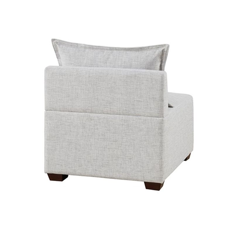 Ivory Molly Modular Armless Chair