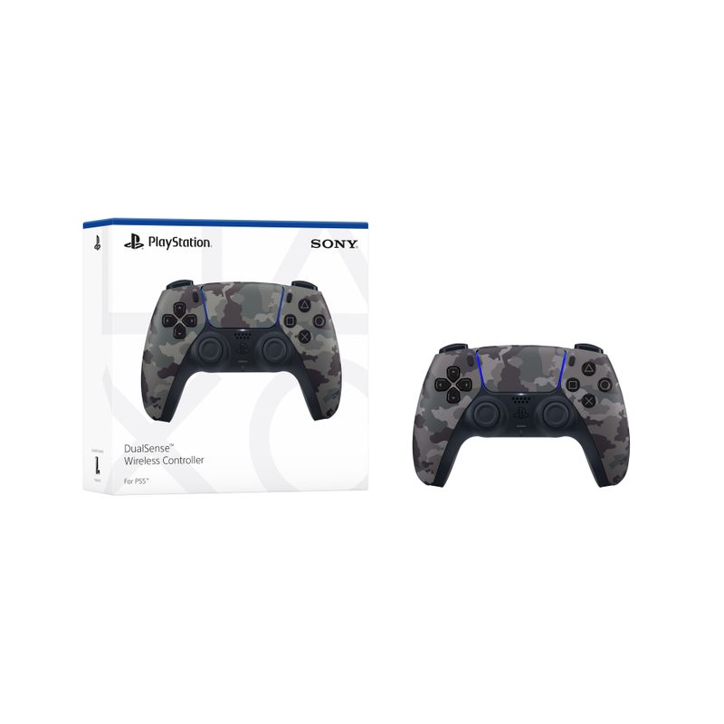 Sony - PlayStation 5 - DualSense Wireless Controller - Gray Camouflage