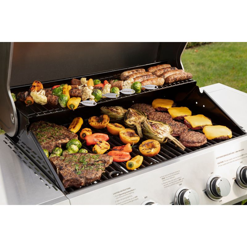 Cuisinart - 5 Burner Gas Grill w/ Side Burner