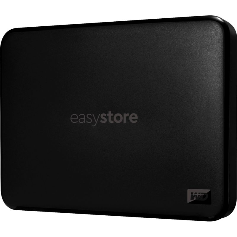 WD - Easystore 2TB External USB 3.2 Gen 1 Portable Hard Drive - Black