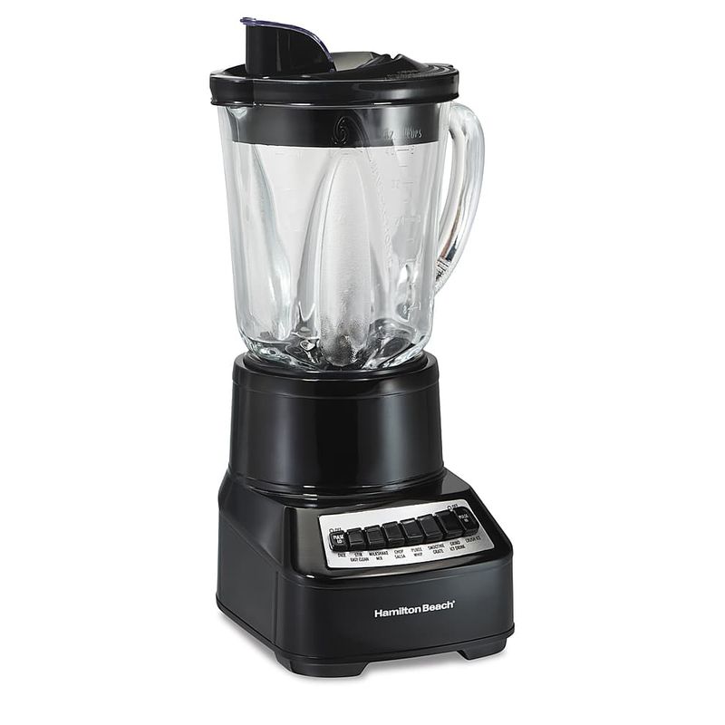 Hamilton Beach - Wave Crusher 40-Oz. Multi-Function Blender - BLACK