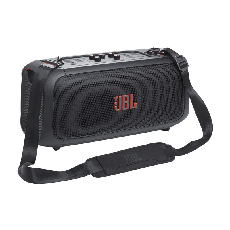 JBL - PartyBox On-The-Go Essential Portable Party Speaker w/ Lights & Mic