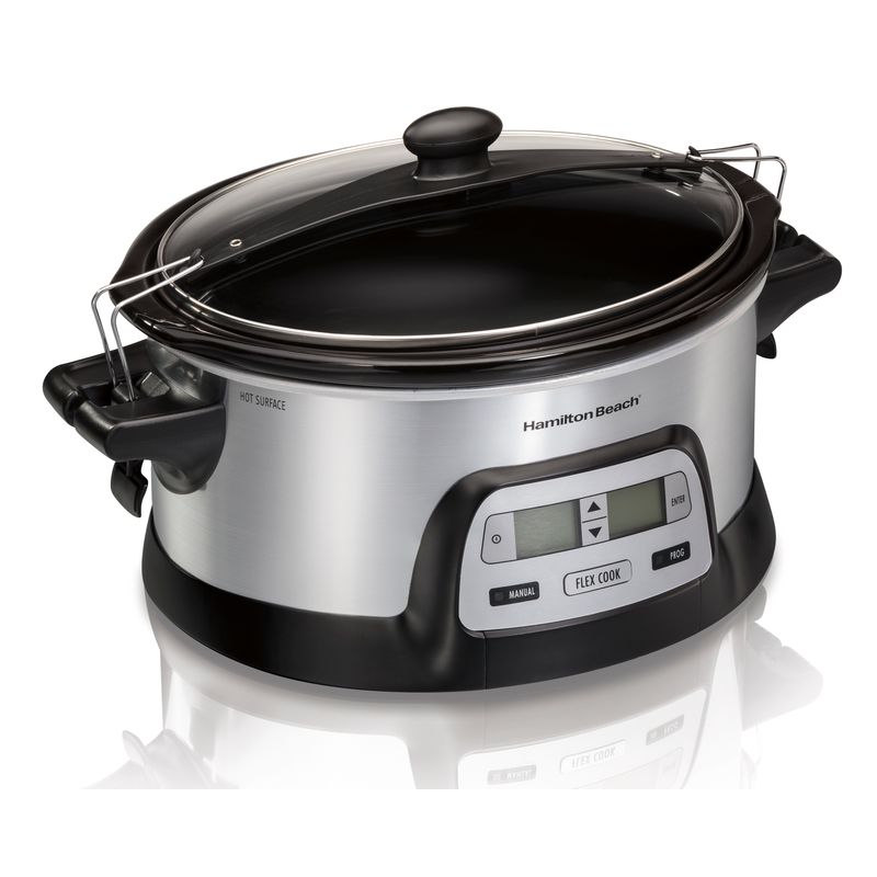 Hamilton Beach - FlexCook 6 Qt Stay Or Go Slow Cooker