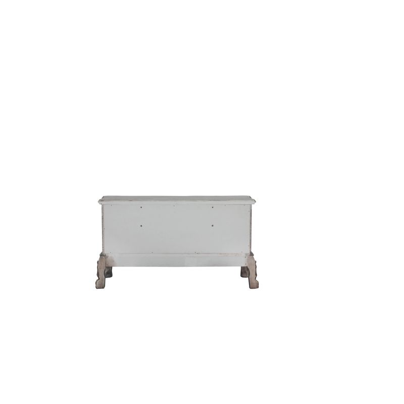 ACME Dresden Vanity Desk, Vintage Bone White