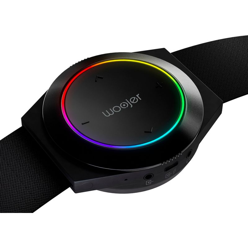 Woojer - Haptic Strap 3 for Games, Music, Movies, VR and Wellness - Black