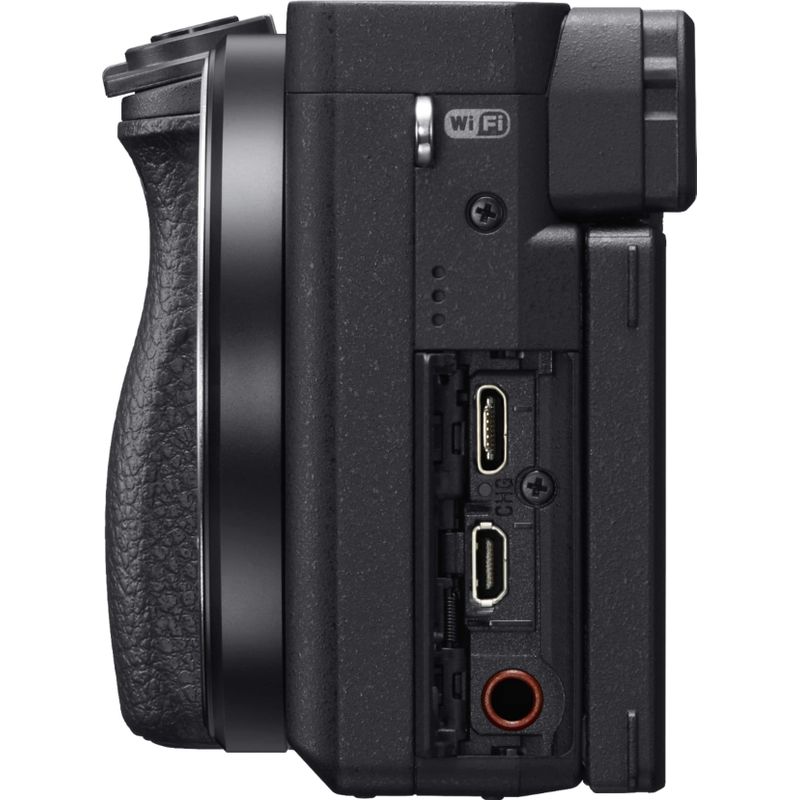 Sony - Alpha a6400 Mirrorless Camera (Body Only) - Black
