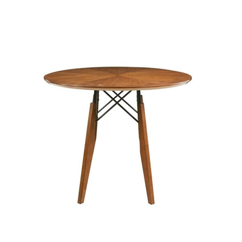 Pecan Clark Round Dining/Pub Table