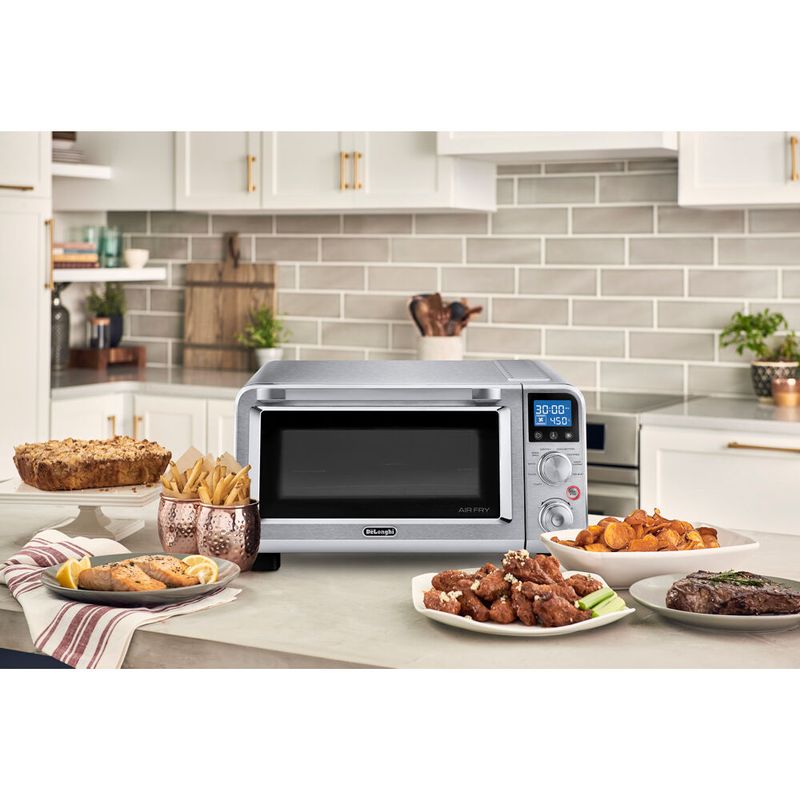De'Longhi - Livenza 0.5 Cu. Ft. Capacity Air Fry Convection Oven