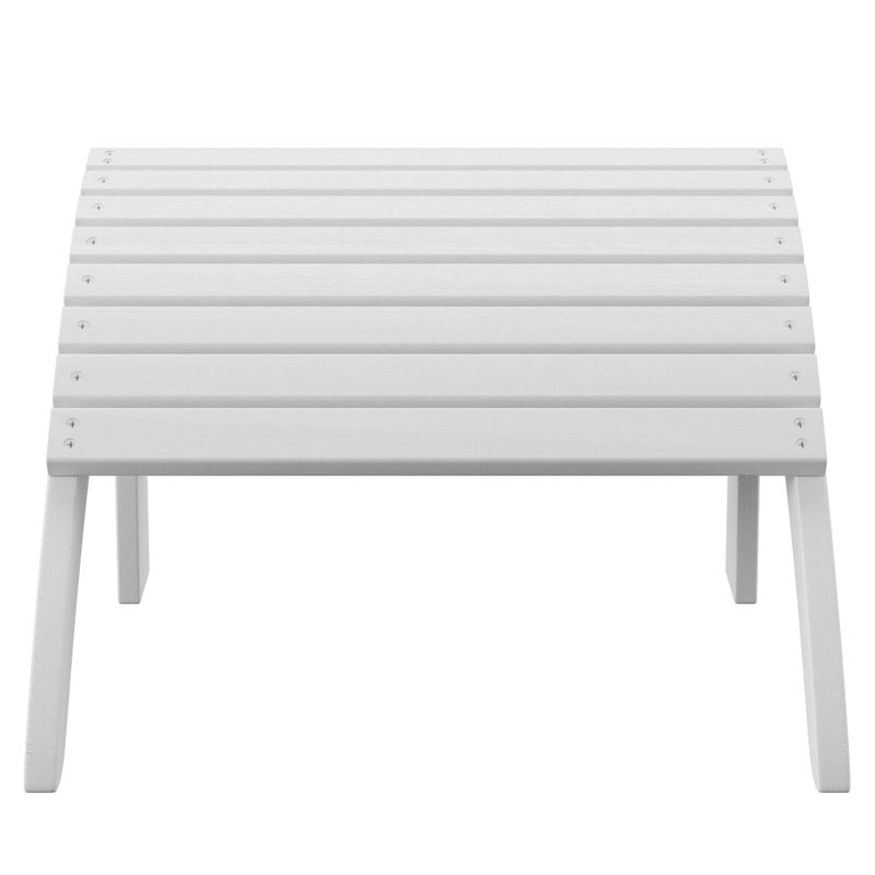 Rosebay Adirondack Ottoman White