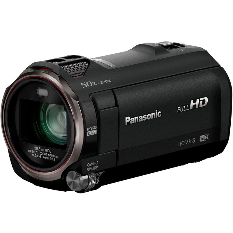 Panasonic - HC-V785K Full HD Video Camera Camcorder with 20X Optical Zoom - Black