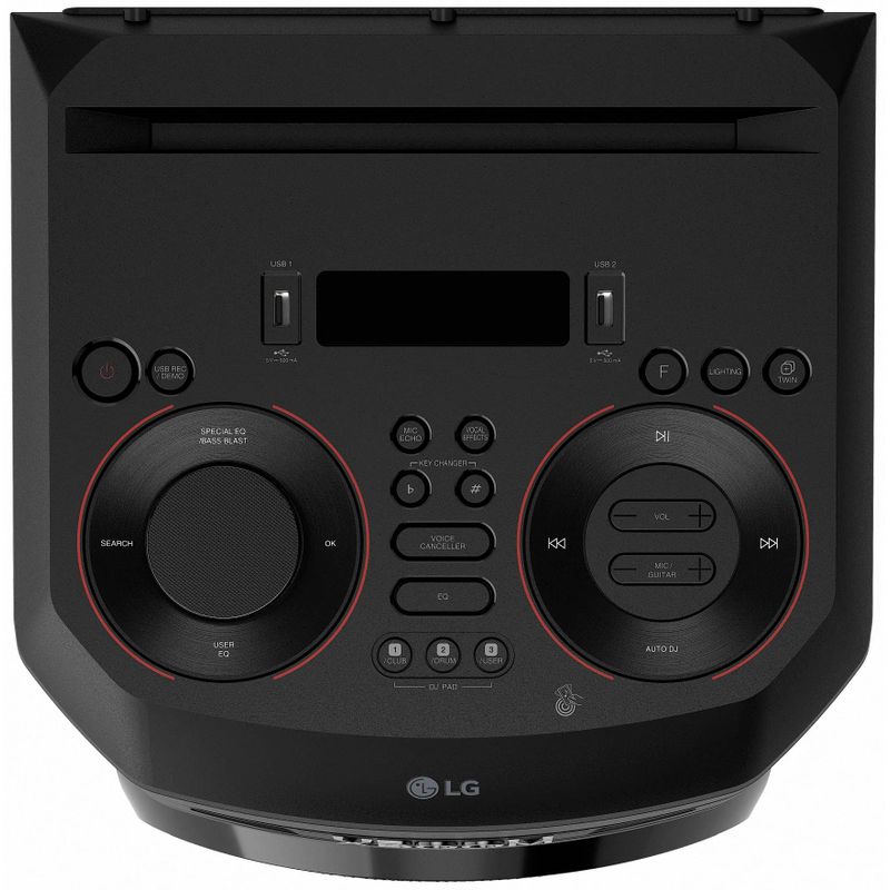 LG - XBOOM Audio System with Bluetooth&reg; and Bass Blast - Black