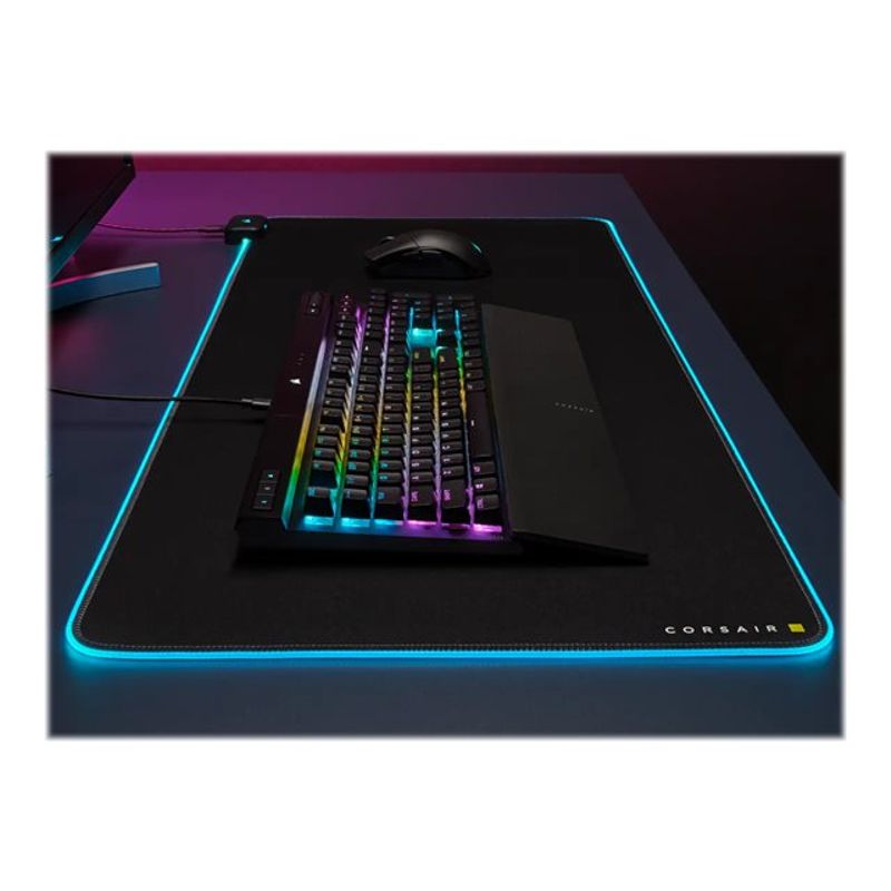 CORSAIR - K70 RGB PRO Full-size Wired Mechanical Cherry MX Speed Linear Switch Gaming Keyboard with PBT Double-Shot Keycaps - Black