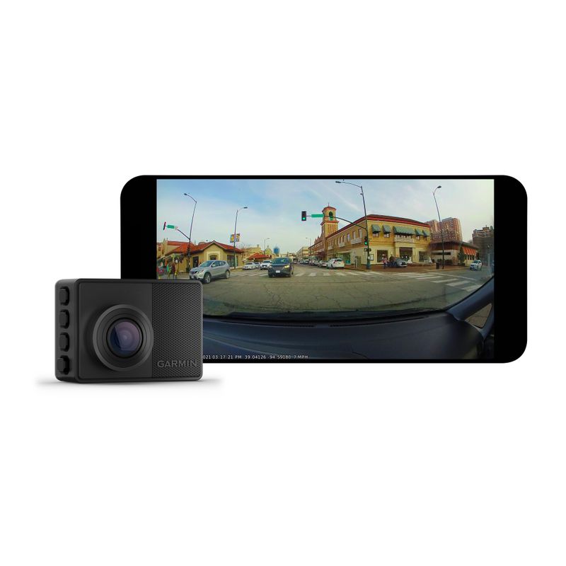 Garmin - Dash Cam 67W 1440p Dash Cam