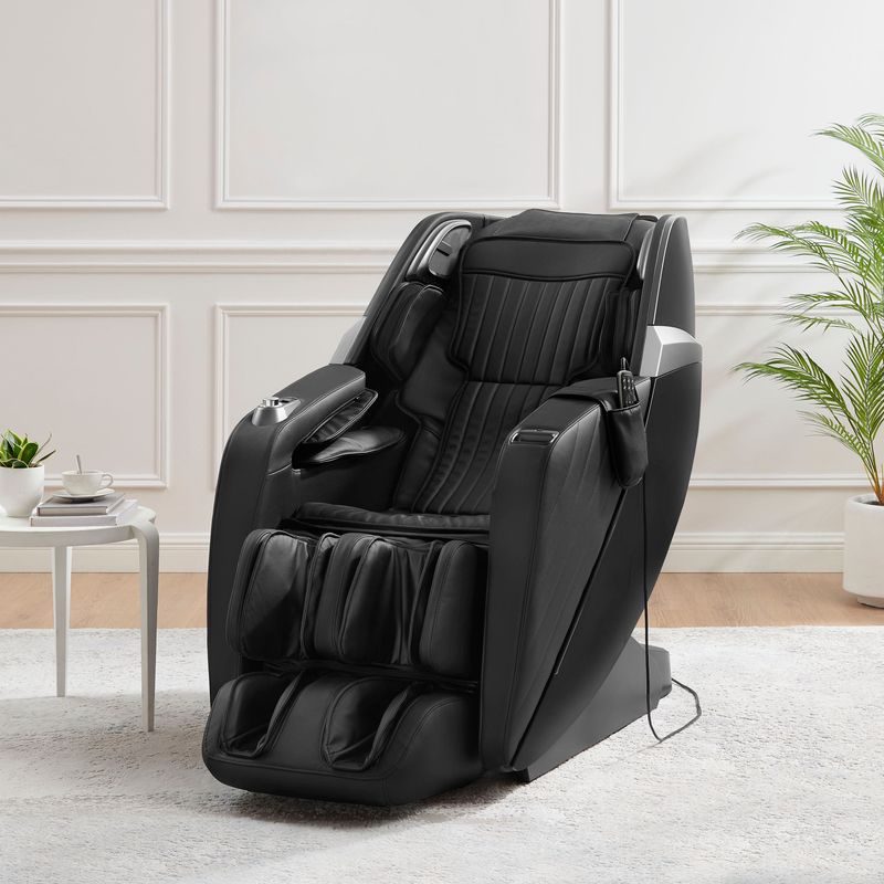 Insignia&trade; - 3D Zero Gravity Full Body Massage Chair - Black