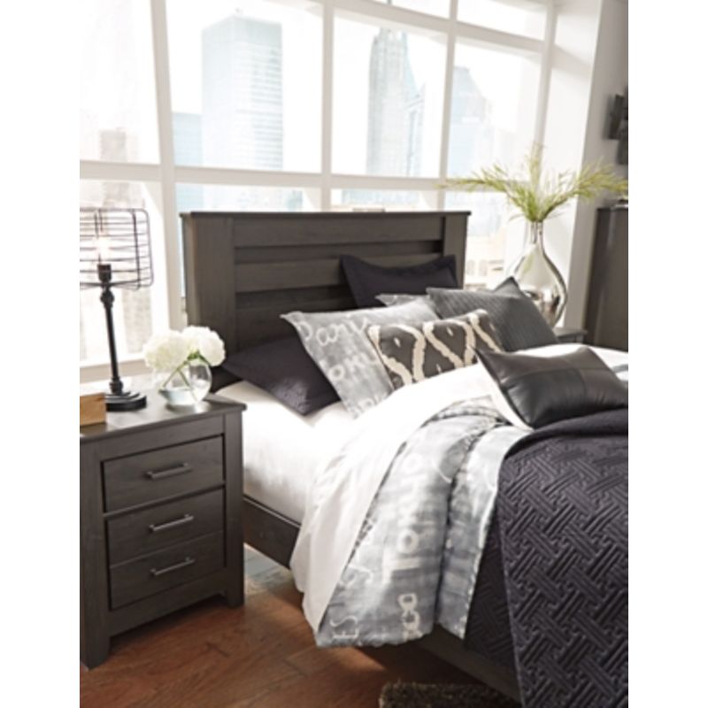 Charcoal Brinxton Queen/Full Panel Headboard