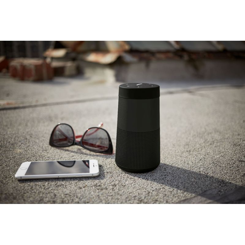 Bose - SoundLink Revolve II Portable Bluetooth Speaker - Triple Black