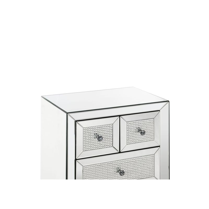 ACME Ornat Cabinet, Faux Square Diamonds