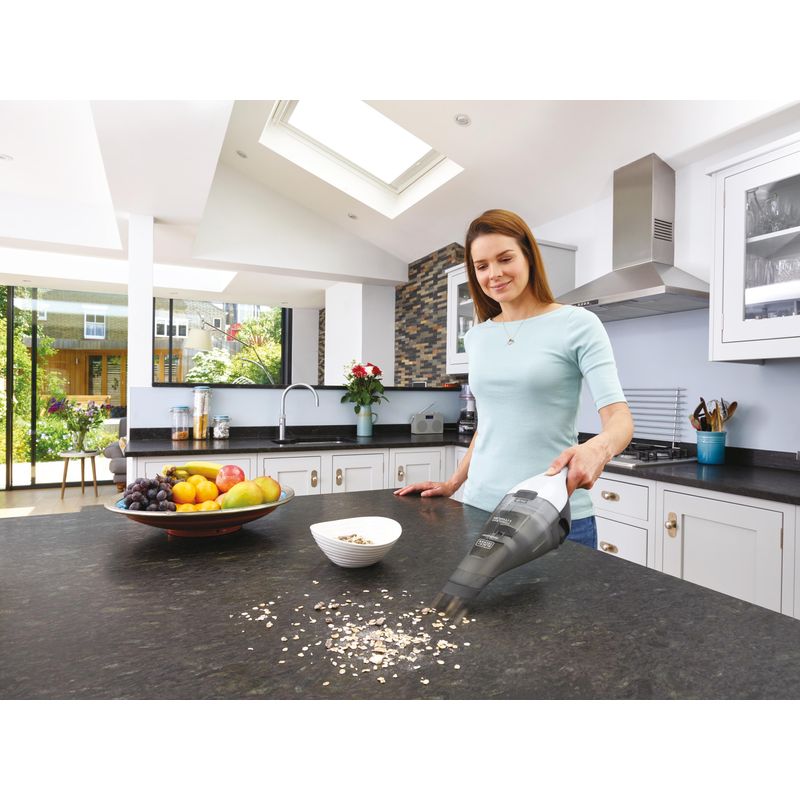 Black & Decker - Dustbuster Lightweight Hand Vacuum White