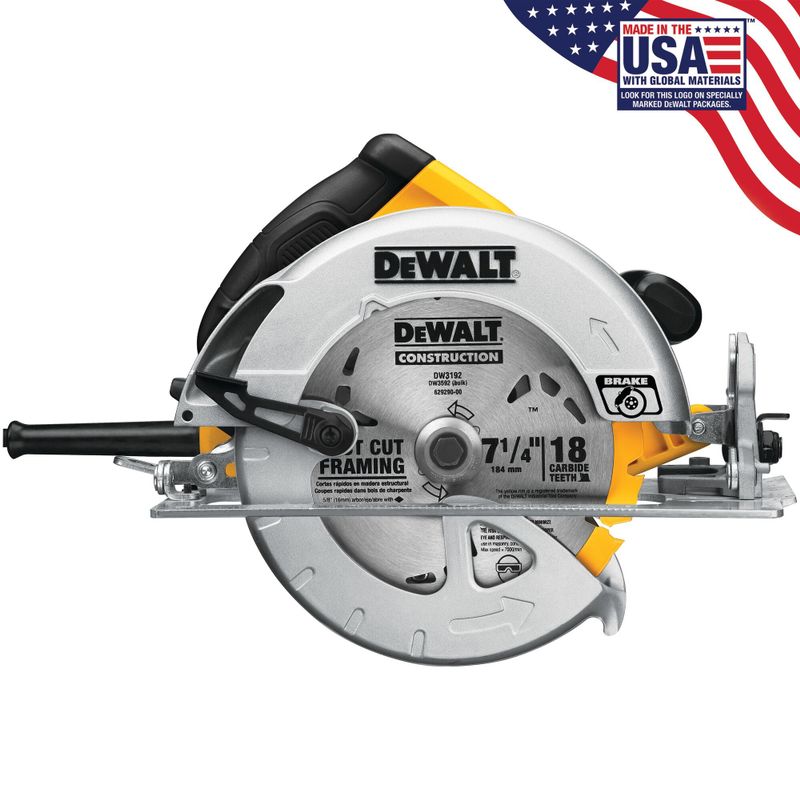 DeWalt - 7-1/4 Lightweight Circular Saw w/ Electric Brake