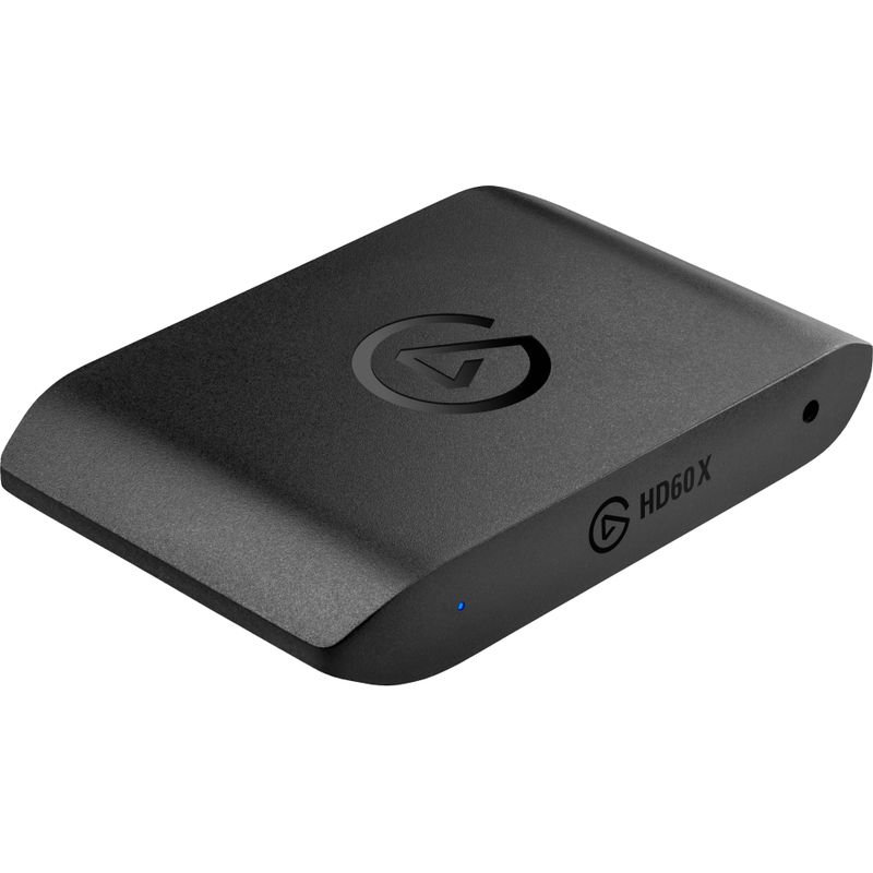 Elgato - HD60 X 1080p60 HDR10 External Capture Card for PS5, PS4/Pro, Xbox Series X/S, Xbox One X/S, PC, and Mac - Black