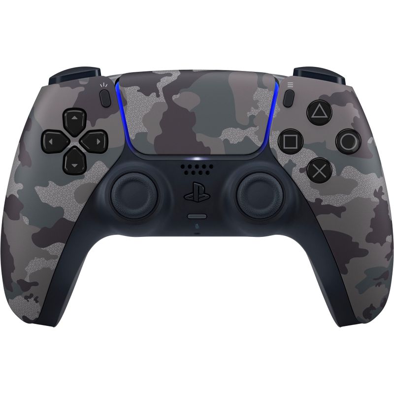 Sony - PlayStation 5 - DualSense Wireless Controller - Gray Camouflage