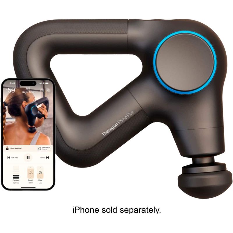 Therabody - Theragun Prime Plus Multi-Therapy Massage Gun - Black