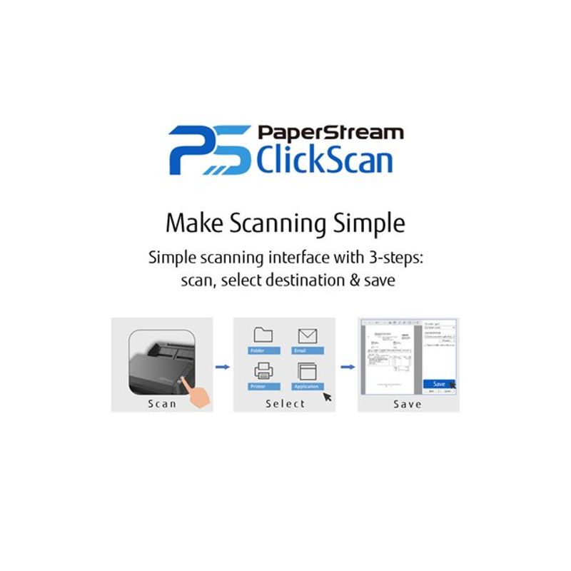 Ricoh SP-1130Ne - document scanner - desktop - Gigabit LAN USB 3.2 Gen 1x1