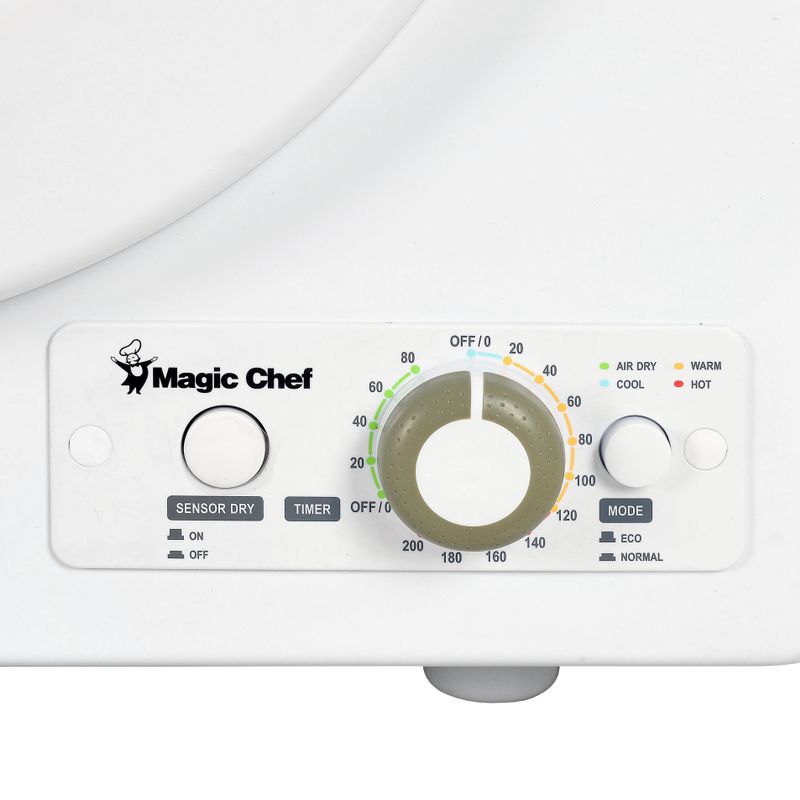 Magic Chef 2.6 cu.ft. White Compact Electric Dryer