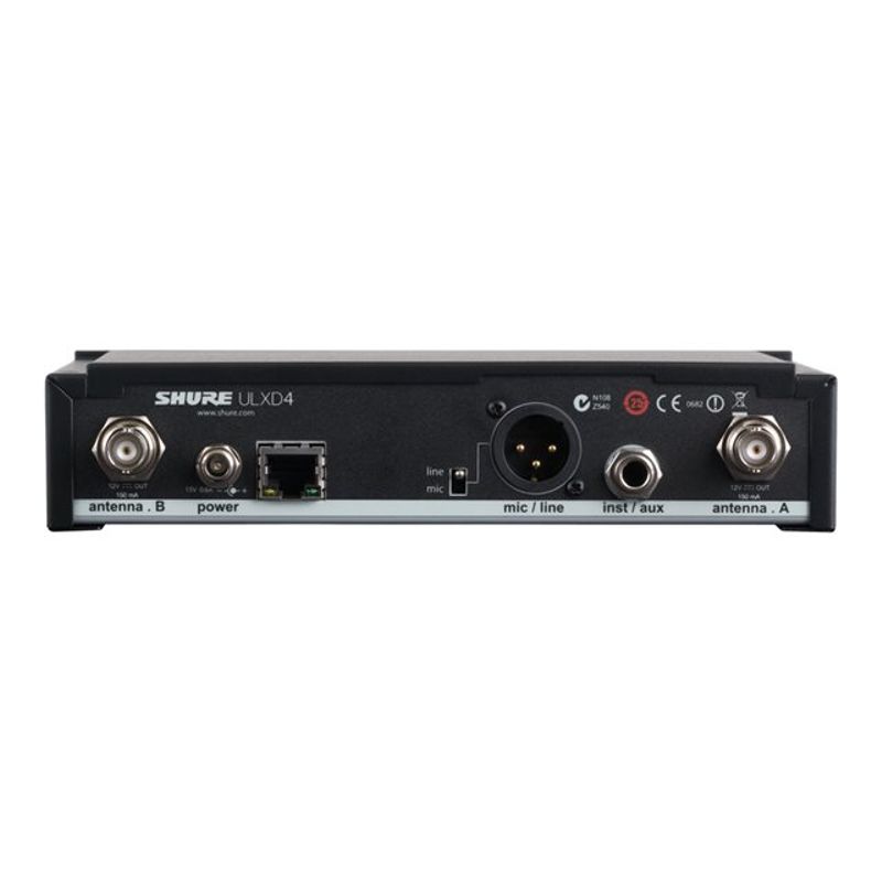 Shure ULX-D Digital Wireless System ULXD4 - wireless audio receiver for wireless microphone