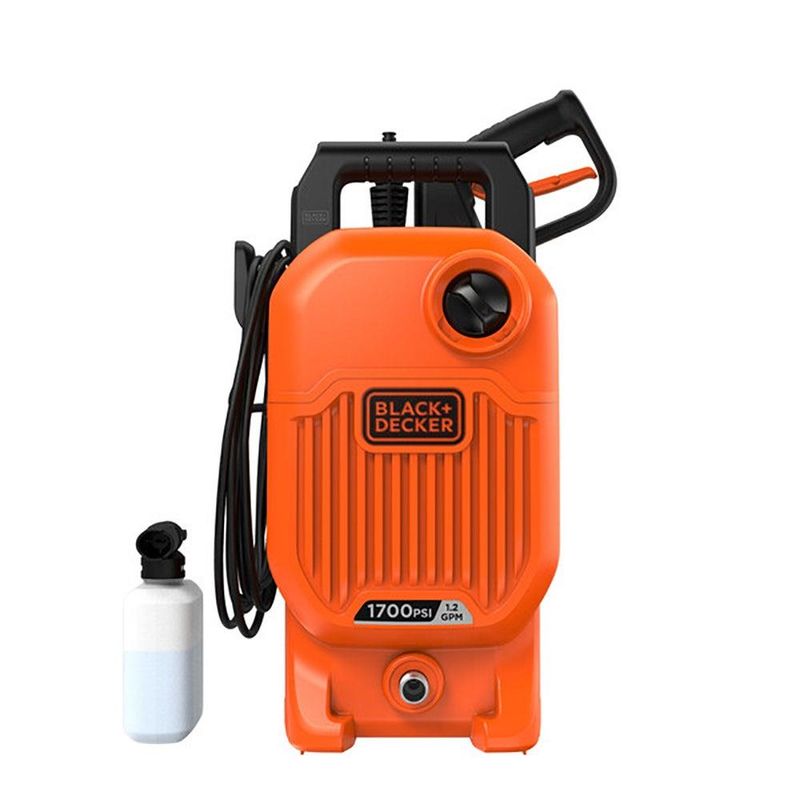 Black & Decker - Corded Electric 1700 PSI Cold Water Pressure Washer