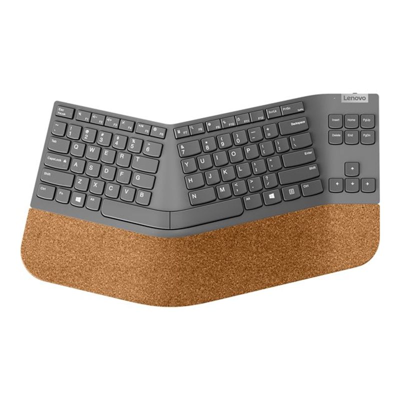 Lenovo Go Split - keyboard - US - storm gray Input Device