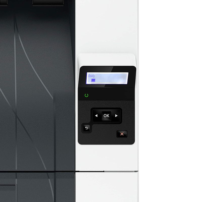 HP - LaserJet Pro 4001dn Black-and-White Laser Printer - White