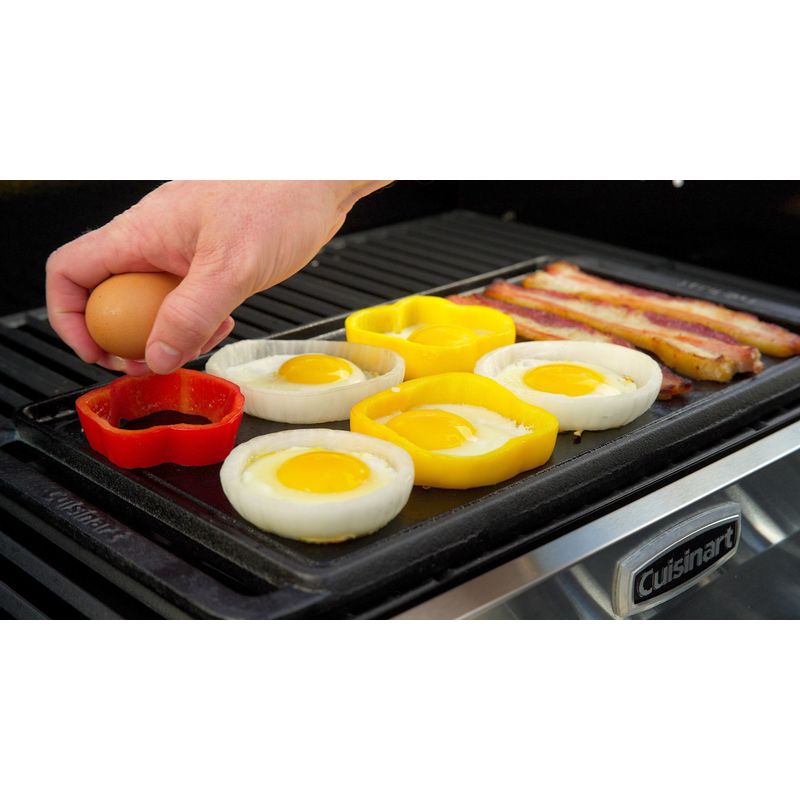 Cuisinart - Reversible Cast Iron Griddle/Grill Plate