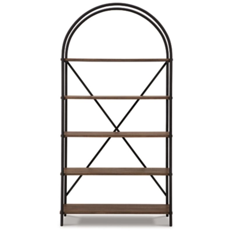 Brown/Black Galtbury Bookcase