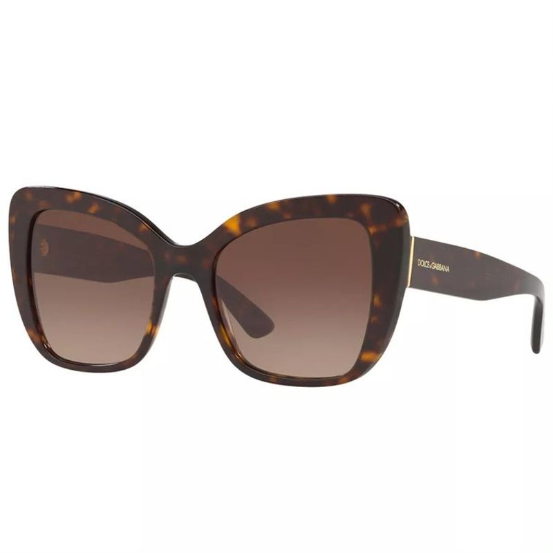 Dolce & Gabbana Sunglasses (DG4348-502-13, Havana/Brown Gradient)