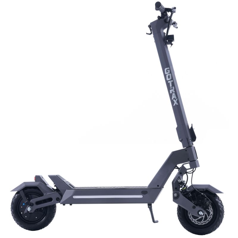 GoTrax - RAPTOR Electric Scooter w/28 mi Max Operating Range & 30mph Max Speed - Gray