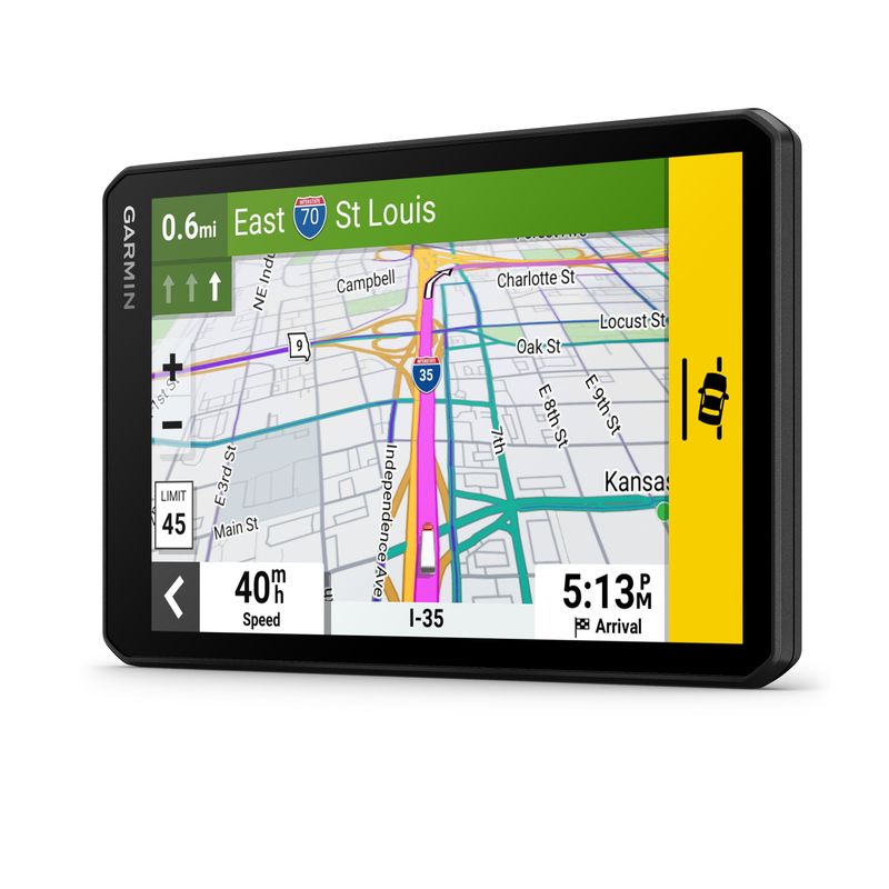 Garmin - dzlcam OTR710 7" Trucking GPS - Black
