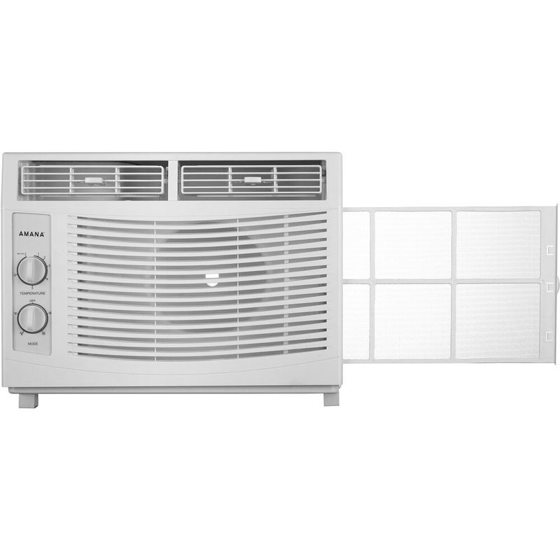 Amana - 5,000 BTU 115V Window-Mounted Air Conditioner with Mechanical Controls