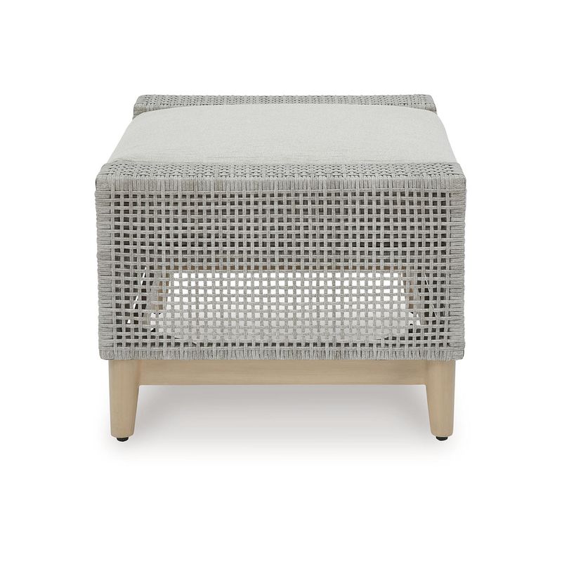 Seton Creek Outdoor Ottoman with Cushion