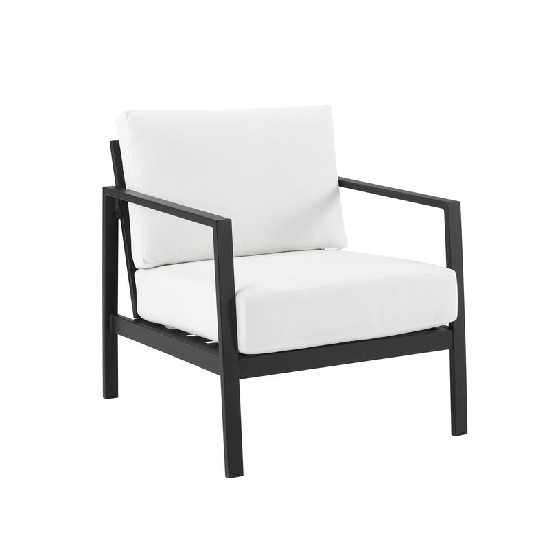 Albin Aluminum Outdoor Single Chair White