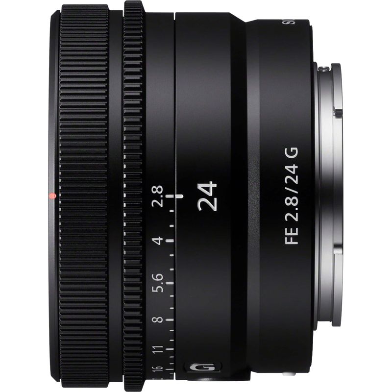 FE 24mm F2.8G Full-frame Ultra-compact G Lens for Sony Alpha E-mount Cameras - Black