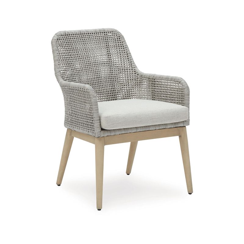 Seton Creek Outdoor Dining Arm Chair (Set of 2)