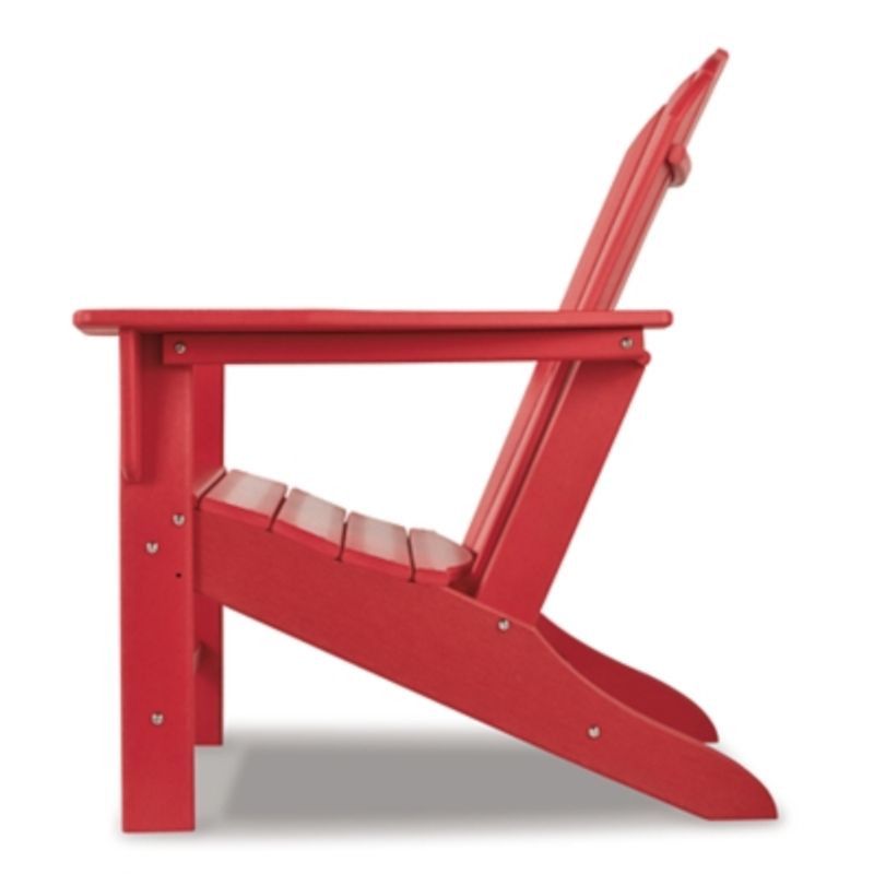 Red Sundown Treasure Adirondack Chair