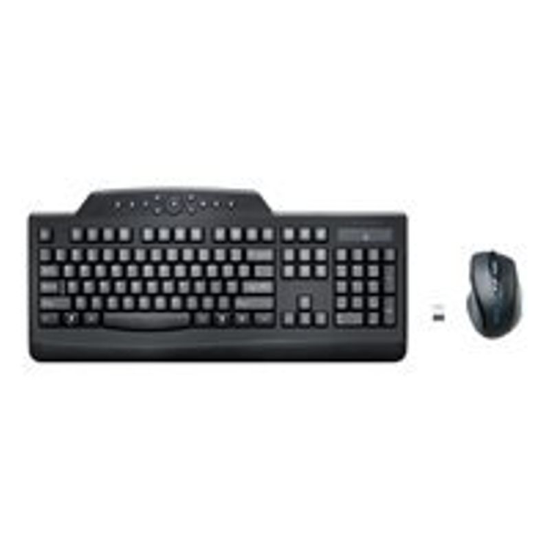 Kensington Pro Fit Wireless Media Desktop Set - keyboard and mouse set - US - black Input Device