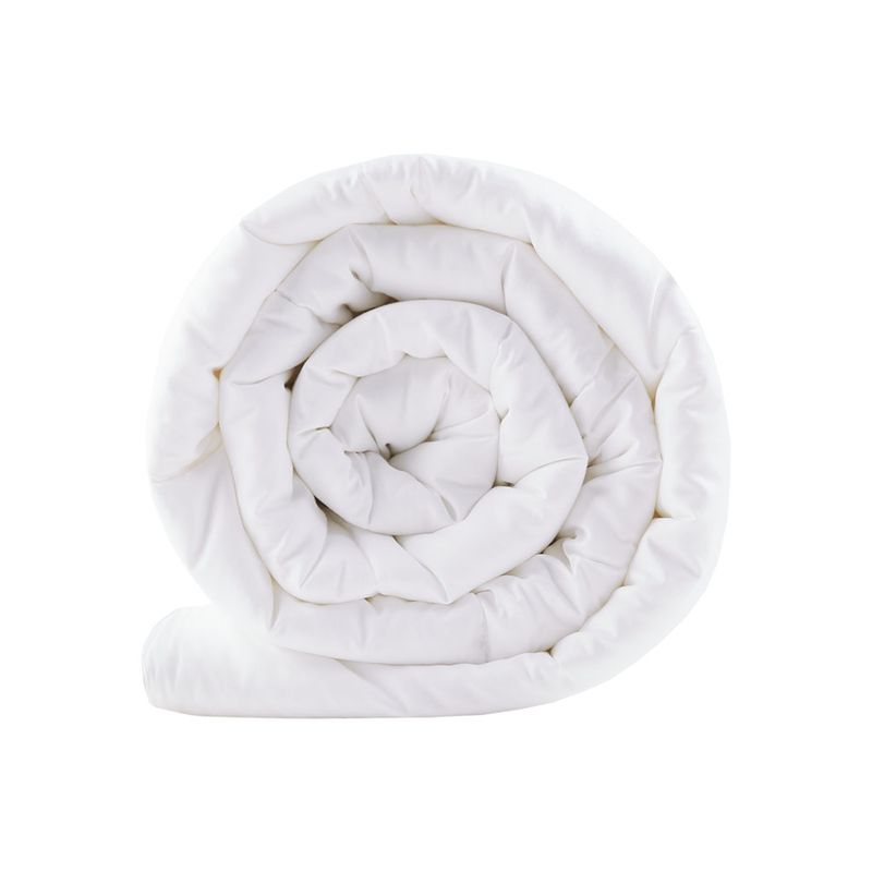 White Warmer Cotton Down Alternative Featherless Comforter Full/Queen