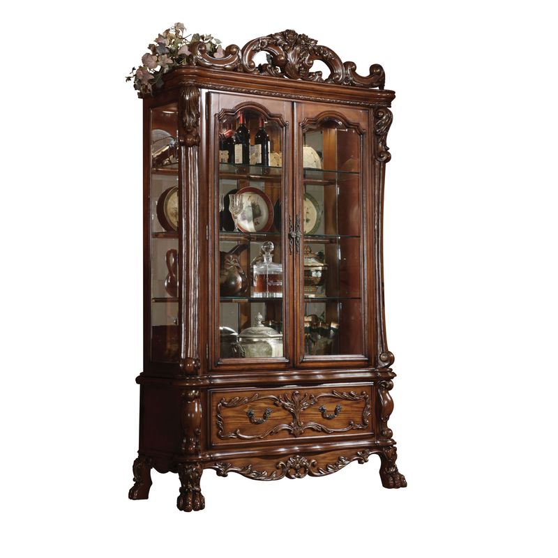 ACME Dresden Curio, Cherry Oak